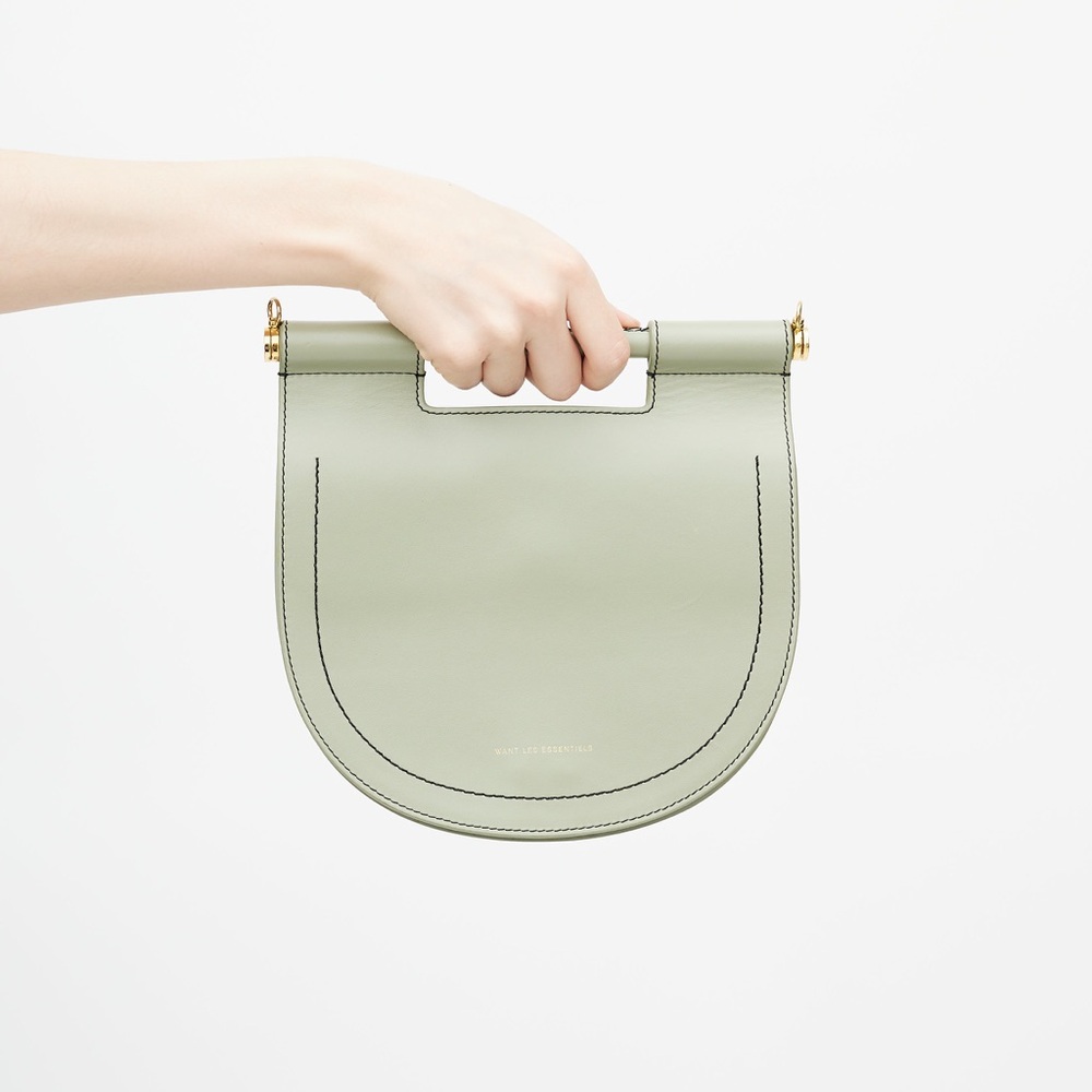 WANT Les Essentiels Sage Rounded Top-Handle Mini Bag